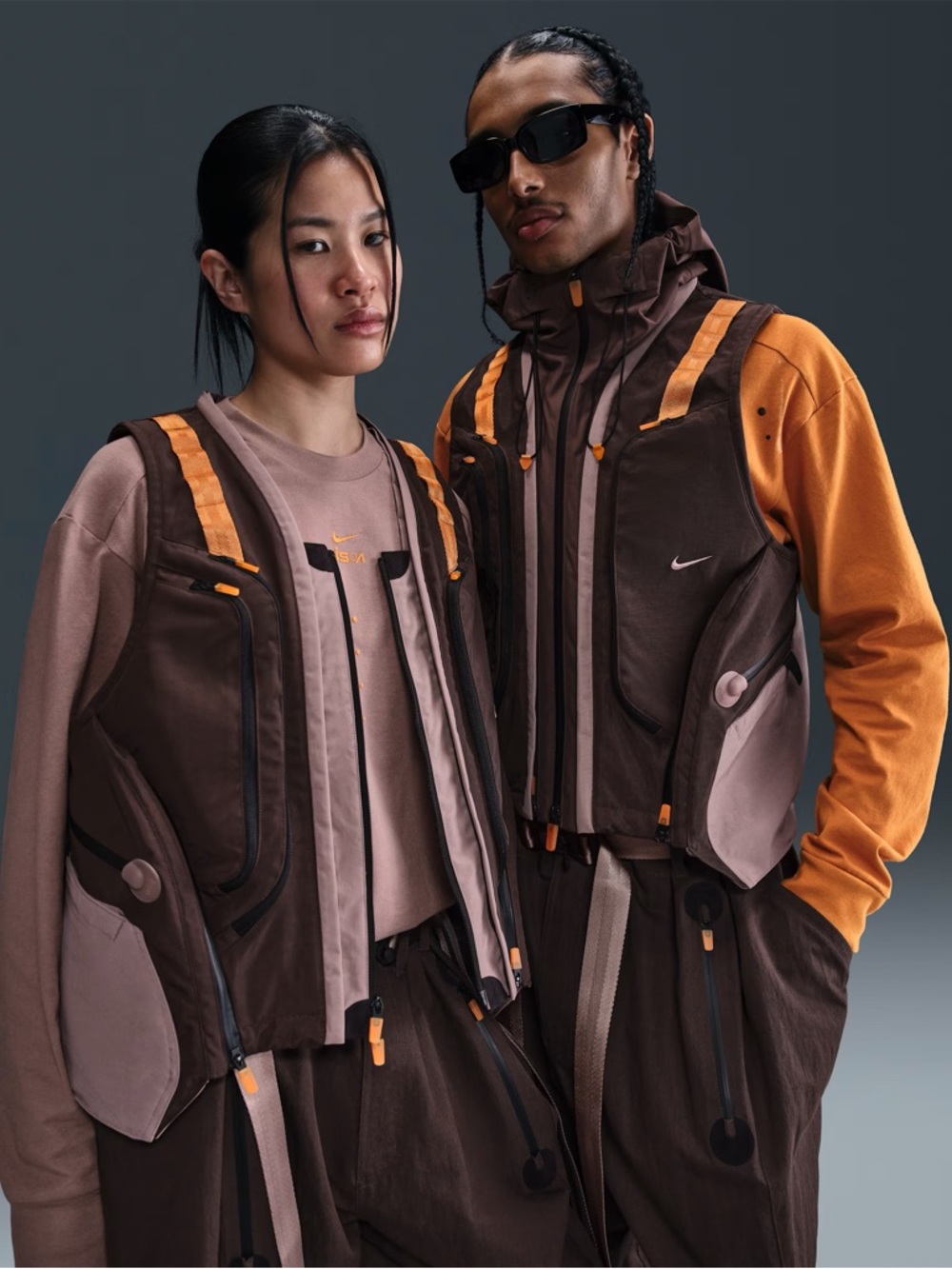 NIKE Unisex ISPA ADAPT MODULAR VEST Size Large NWT! Style# HF6402-227